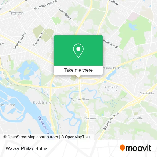 Wawa map