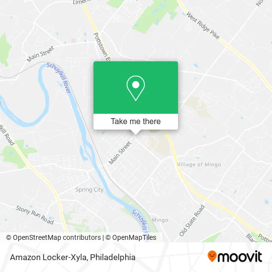 Amazon Locker-Xyla map