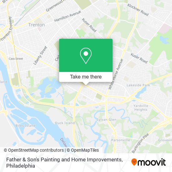 Father & Son's Painting and Home Improvements map