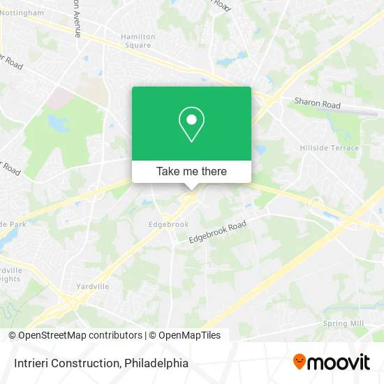 Intrieri Construction map