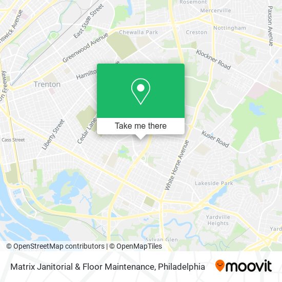Matrix Janitorial & Floor Maintenance map