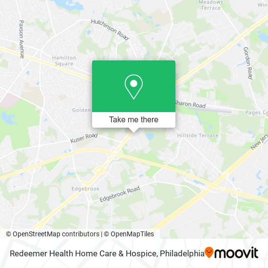 Redeemer Health Home Care & Hospice map