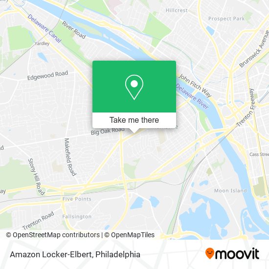 Amazon Locker-Elbert map