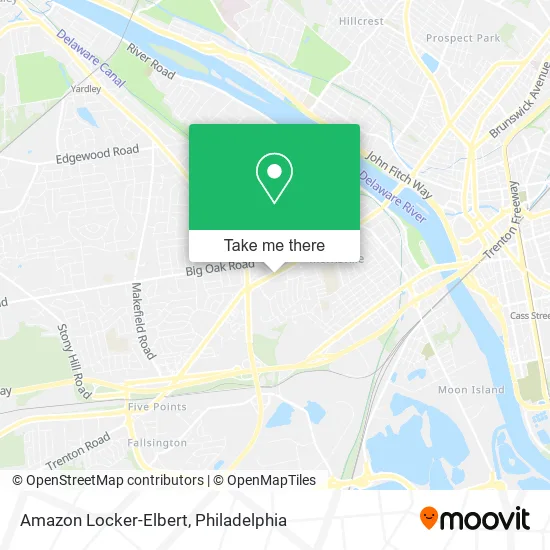 Amazon Locker-Elbert map