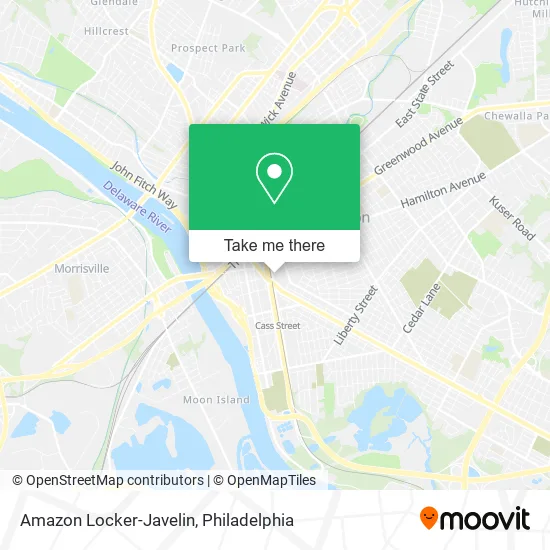 Amazon Locker-Javelin map