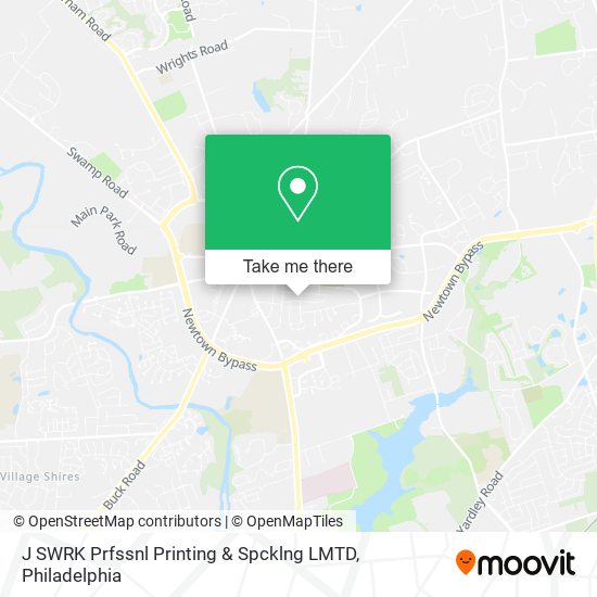 J SWRK Prfssnl Printing & Spcklng LMTD map