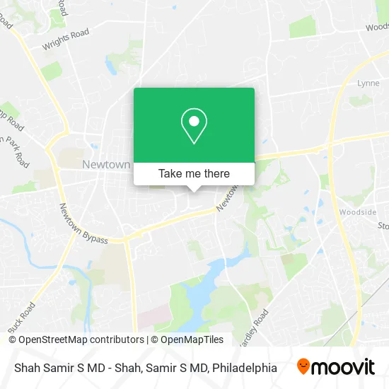 Shah Samir S MD - Shah, Samir S MD map