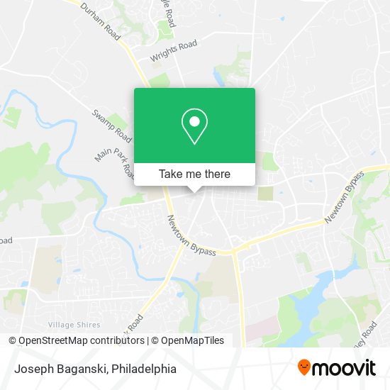 Mapa de Joseph Baganski