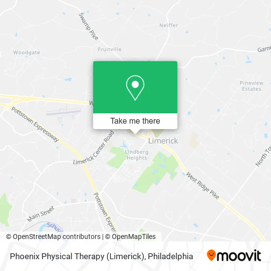 Phoenix Physical Therapy (Limerick) map