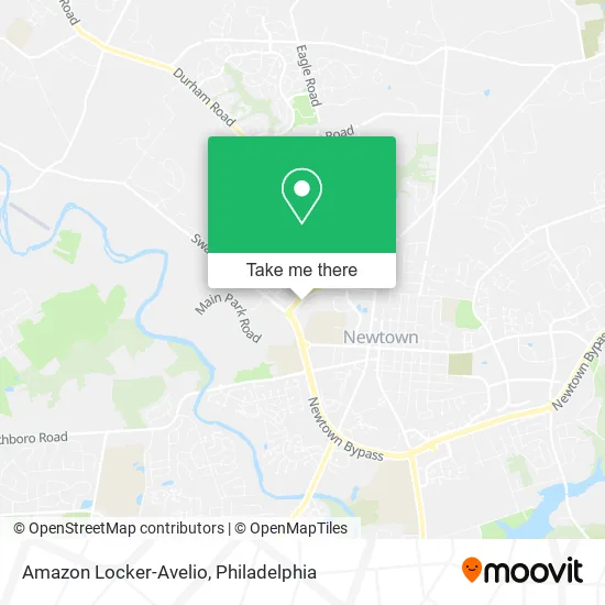 Amazon Locker-Avelio map