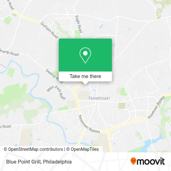 Blue Point Grill map