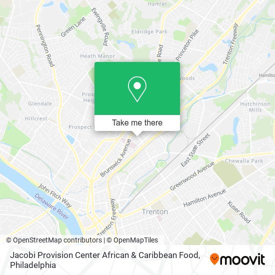 Jacobi Provision Center African & Caribbean Food map