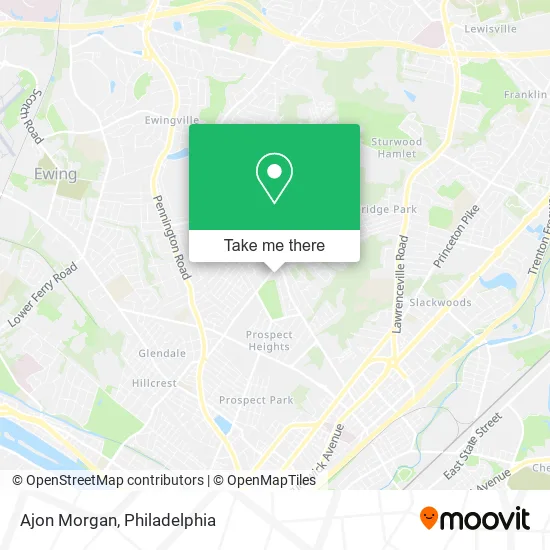 Ajon Morgan map