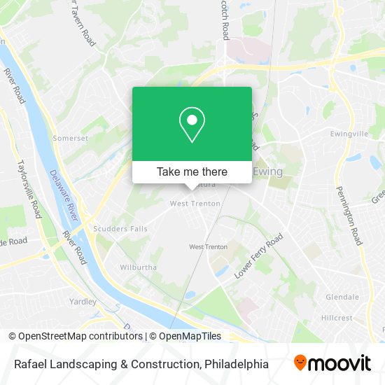 Rafael Landscaping & Construction map