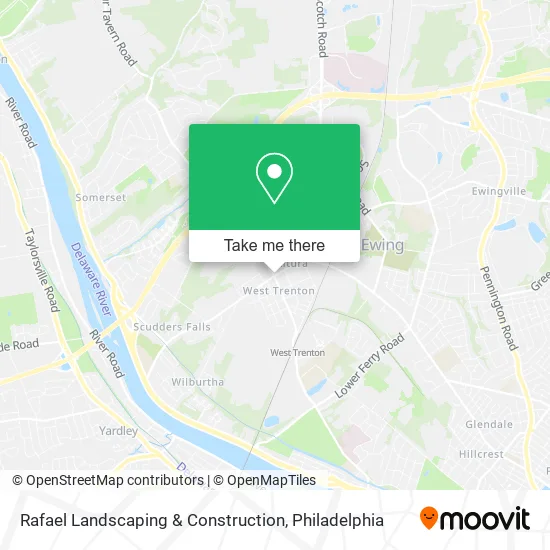 Mapa de Rafael Landscaping & Construction