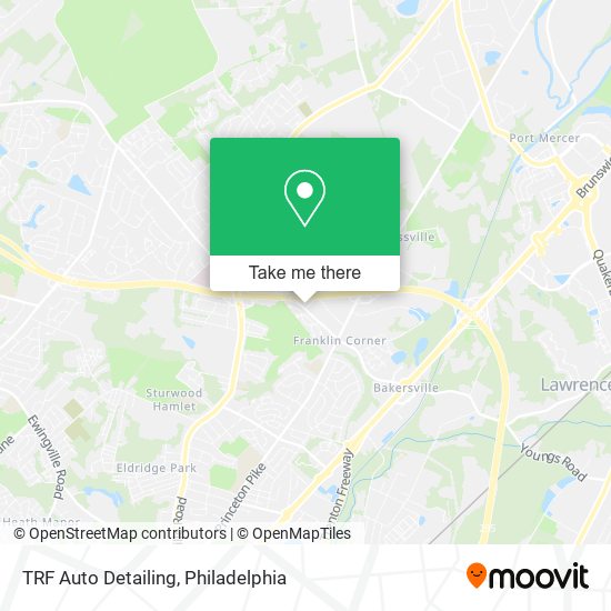 TRF Auto Detailing map