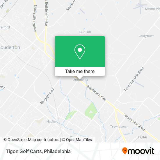 Tigon Golf Carts map