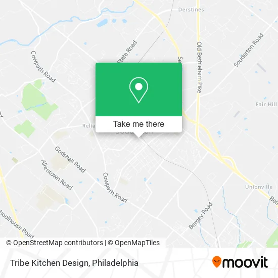 Mapa de Tribe Kitchen Design
