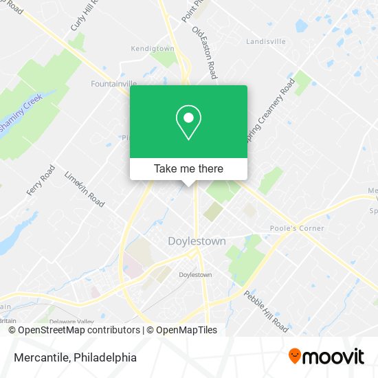 Mapa de Mercantile