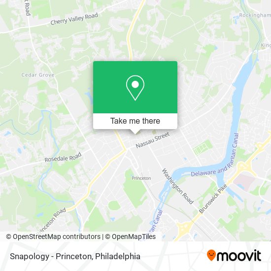 Snapology - Princeton map