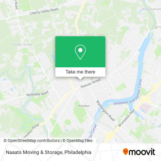 Naaats Moving & Storage map