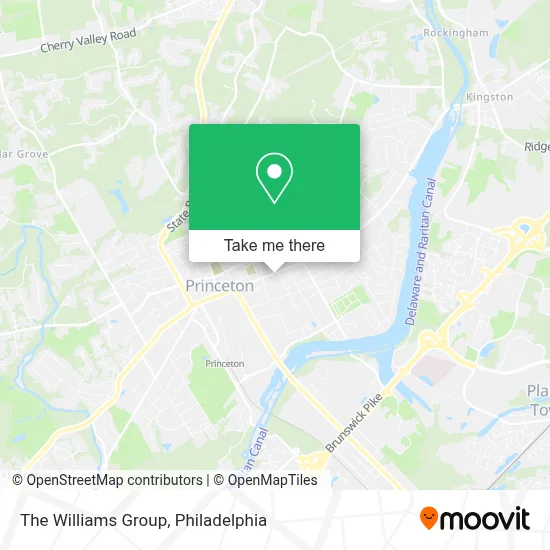 The Williams Group map