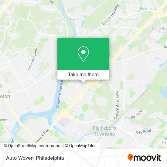 Auto Woven map