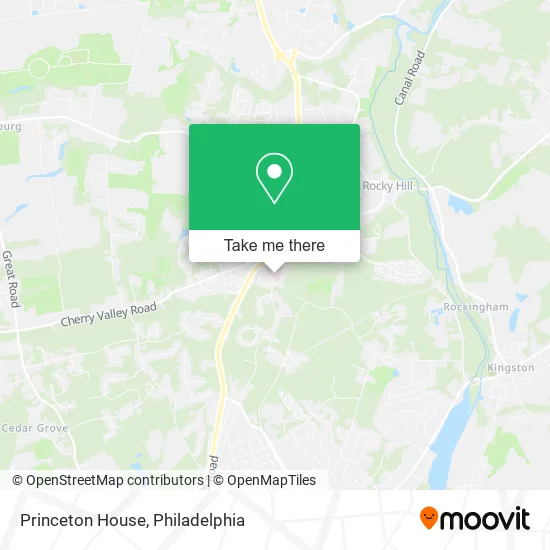 Princeton House map