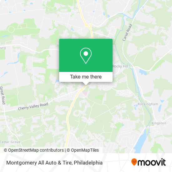 Mapa de Montgomery All Auto & Tire