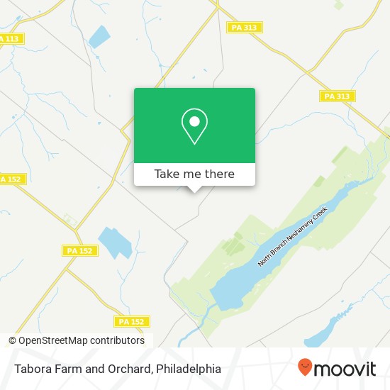 Tabora Farm and Orchard map