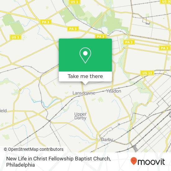 New Life in Christ Fellowship Baptist Church map