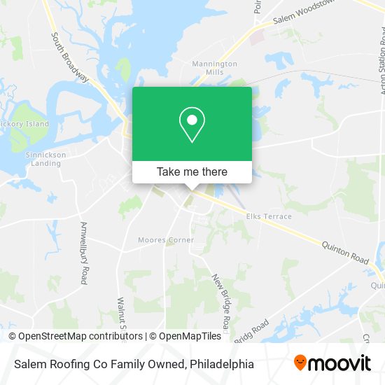 Mapa de Salem Roofing Co Family Owned