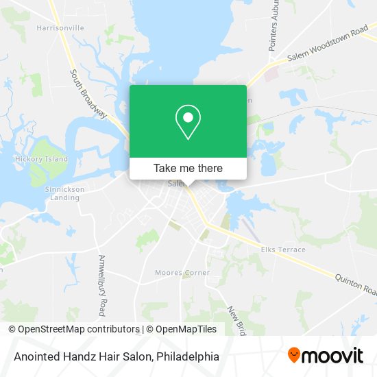 Anointed Handz Hair Salon map