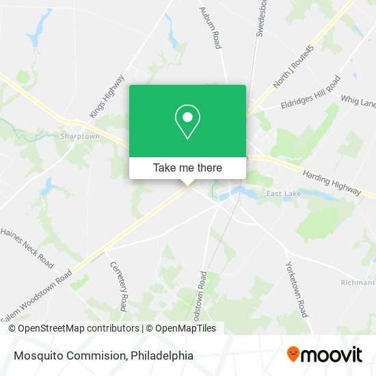 Mosquito Commision map