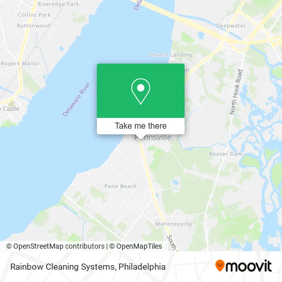 Rainbow Cleaning Systems map