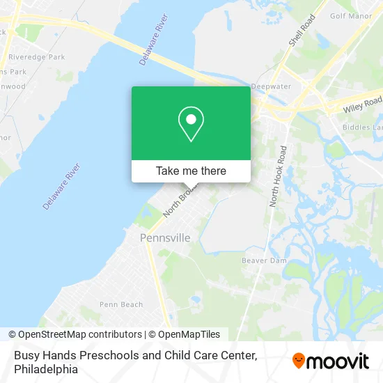Busy Hands Preschools and Child Care Center map