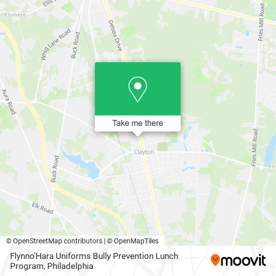 Flynno'Hara Uniforms Bully Prevention Lunch Program map