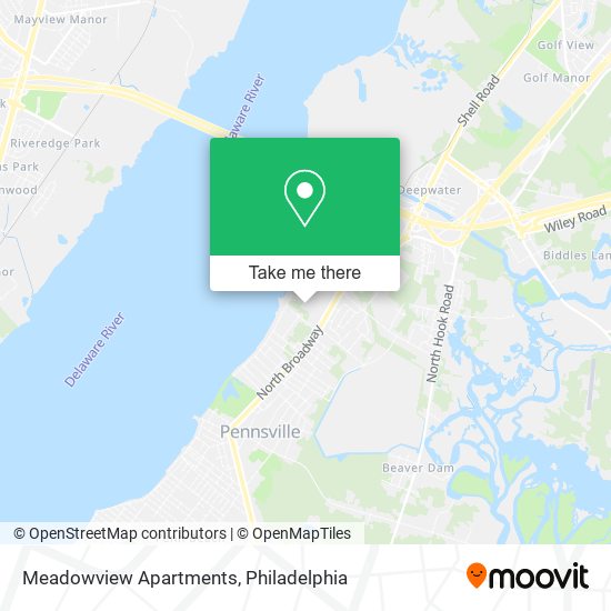 Meadowview Apartments map