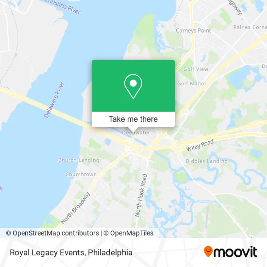 Royal Legacy Events map