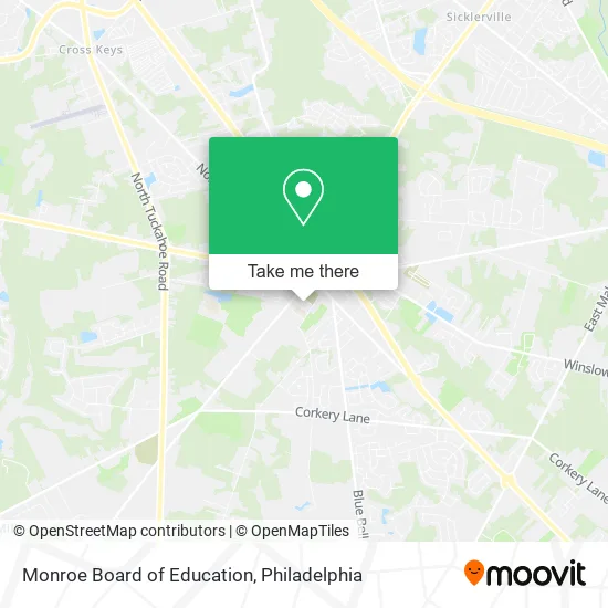 Mapa de Monroe Board of Education