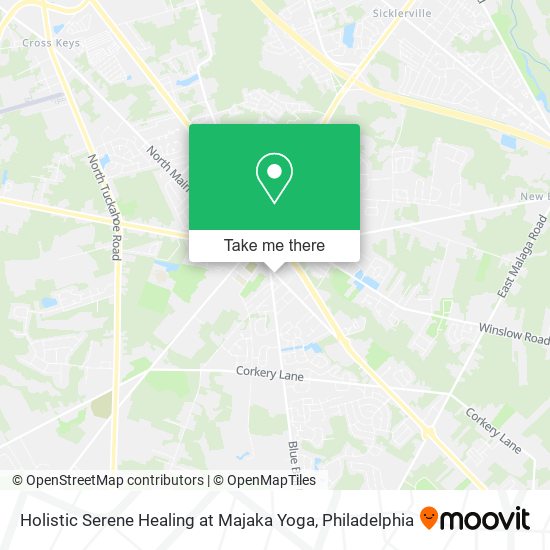 Holistic Serene Healing at Majaka Yoga map
