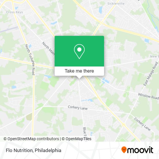 Flo Nutrition map