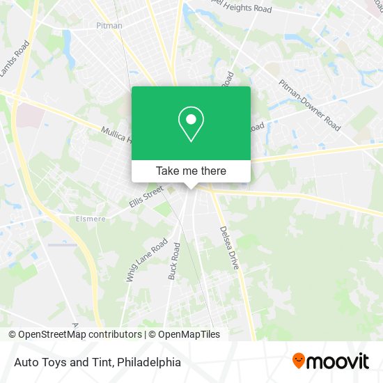 Auto Toys and Tint map