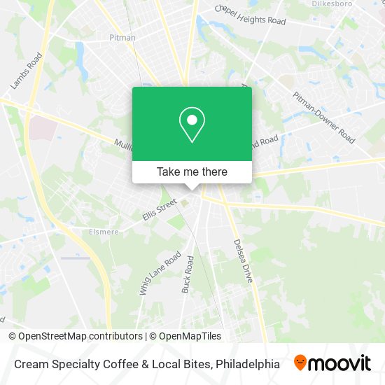 Cream Specialty Coffee & Local Bites map