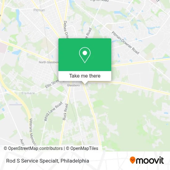 Rod S Service Specialt map