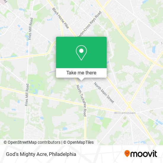 Mapa de God's Mighty Acre