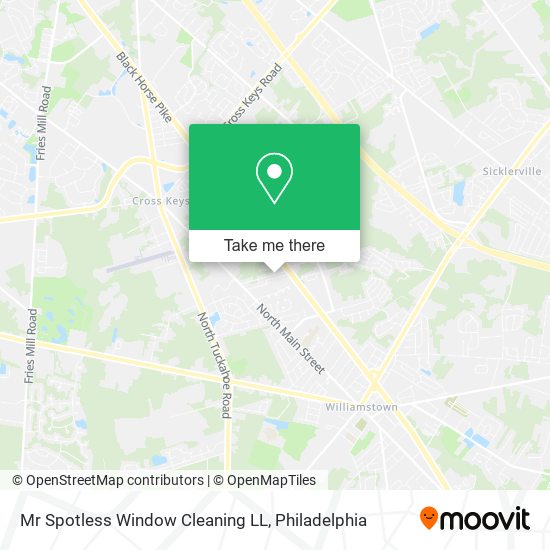 Mr Spotless Window Cleaning LL map