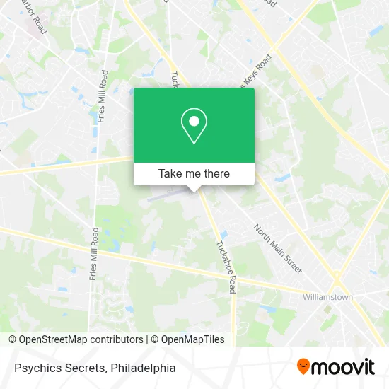 Psychics Secrets map