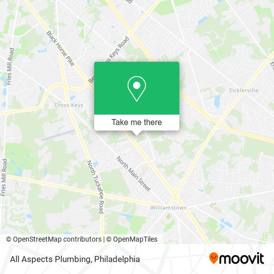All Aspects Plumbing map