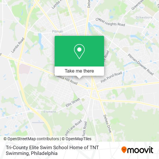 Tri-County Elite Swim School Home of TNT Swimming map